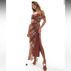 ASOS Bardot Midi Dress